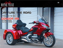 Tablet Screenshot of motortrike.com